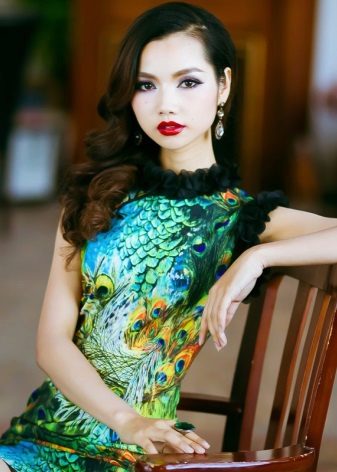 Kiểu tóc cho trang phục theo phong cách Trung Quốc