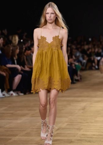 Oak Buff Dress