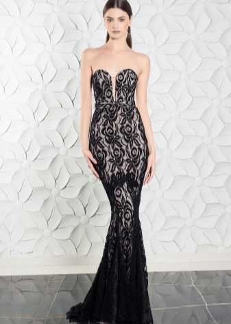 Buksan ang guifure dress mermaid