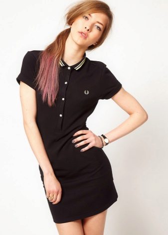 Polo dress for slim