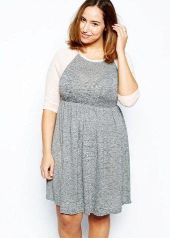 ชุดเดรสลำลองแขน raglan