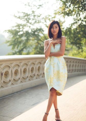Tulip evening dress