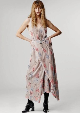 Váy boho bất đối xứng