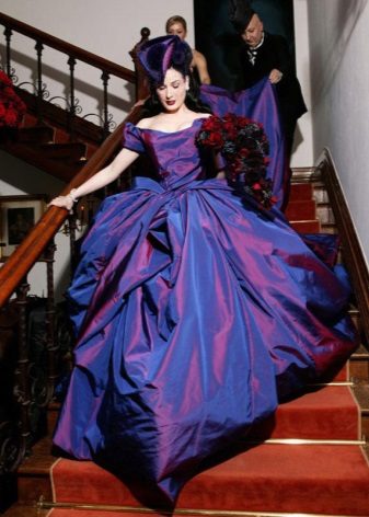 avant-gardene taffeta váy cưới