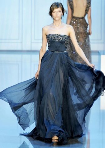 trang phục dạ hội taffeta