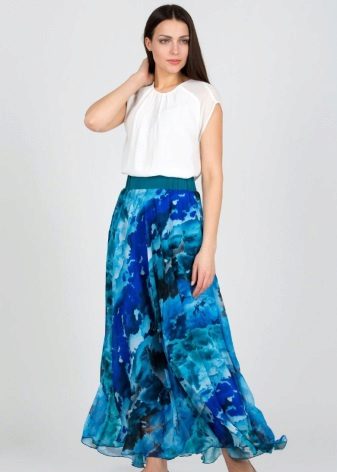 mahaba ang sports skirt sa asul