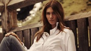 White Lightweight Jacket ng Women