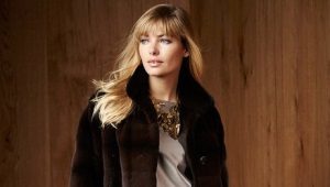 Nagtatakip ng mink fur coat