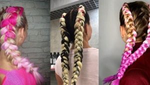 Bện đấm bốc với Kanekalon: các kiểu và sự tinh tế của sự sáng tạo