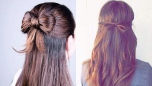 Kiểu tóc với mái tóc bồng bềnh cho bé gái.