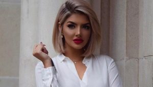 Mga paraan ng estilo ng isang bob na walang bangs