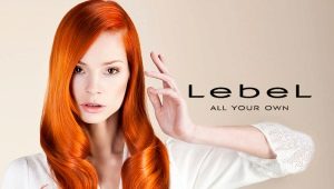 Lebel hair dye: mga uri at palette