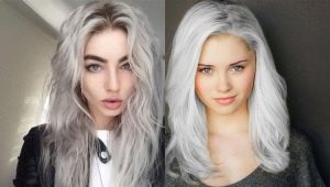 Ash-colored hair-dyes: sino ang pupunta at kung paano pintura ang mga ito?