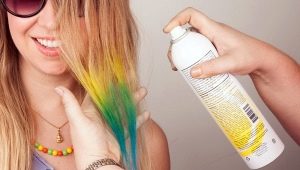 Spray-hair dye: mga tampok at subtleties ng pagpili