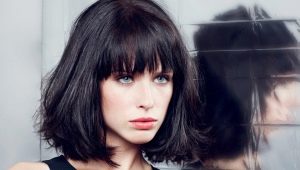 Haircut bob para sa batang babae na may manipis na buhok