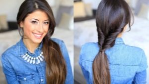 Casual hairstyles para sa mahabang buhok
