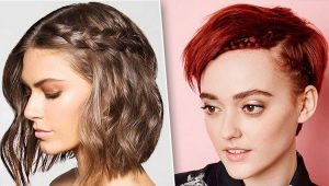 Hairstyles para sa maikling buhok