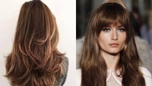 Mga haircuts para sa makapal na buhok