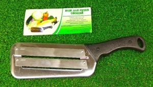 Máy cắt bắp cải: tính năng, lựa chọn và quy tắc sử dụng