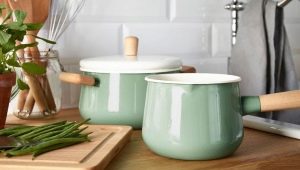 Mga tampok ng mga pans na may makapal na ibaba at kanilang pinili