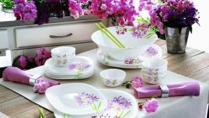 เครื่องครัว Luminarc: คุณสมบัติประเภทและตัวเลือก