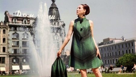 Dresses sa estilo ng 60s - kaginhawaan at estilo