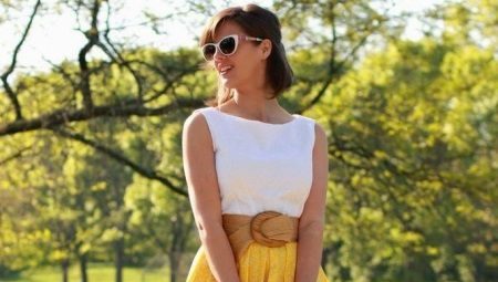 Dilaw na skirts