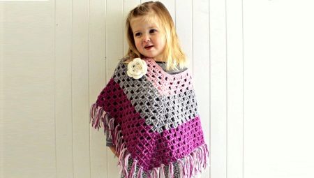 Poncho trẻ em cho bé gái