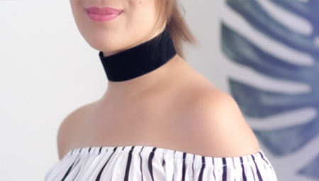 Vòng cổ nhung
