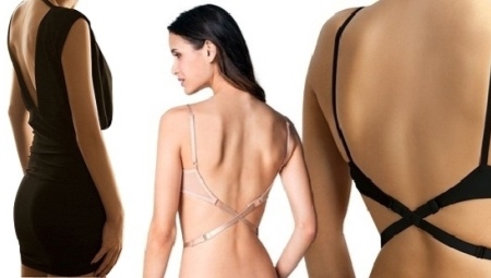Bra para sa malalim na cleavage