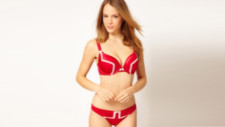 Red bra