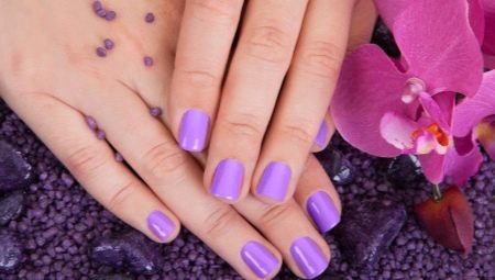 Manicure sa lilac tones: orihinal na mga ideya at fashion trend