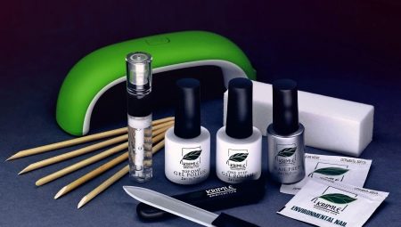 Ano ang kasama sa kit para sa paglalapat ng gel polish na may lampara at paano ito pipiliin?