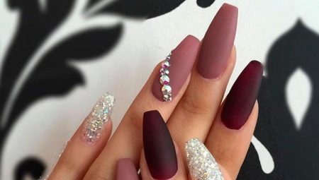 Gel Ba Lan với kim cương giả: tính năng, phương pháp ứng dụng, ví dụ về thiết kế móng tay