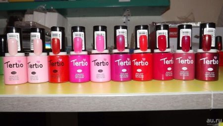 Tertio gel véc ni: tính năng và bảng màu