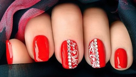 Ý tưởng thú vị cho việc sử dụng sơn gel màu đỏ