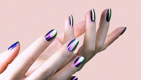 How to make a manicure with rub gel polish?