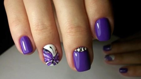 Làm thế nào để làm móng tay bất thường với vecni gel bướm?