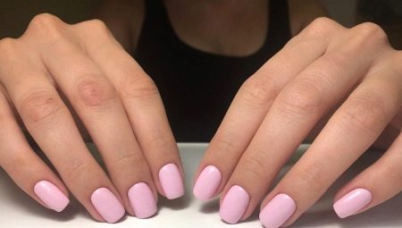 Monotone manicure options para sa short nail