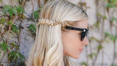 Làm bím tóc với mái tóc bồng bềnh