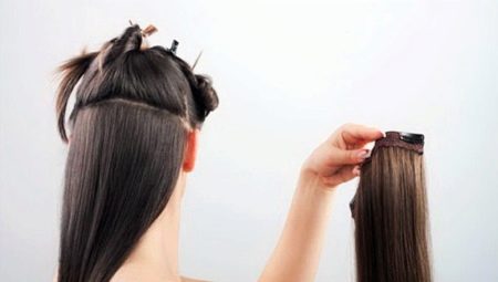 Tóc tự nhiên trên kẹp tóc: làm thế nào để chọn và gắn chúng đúng cách?