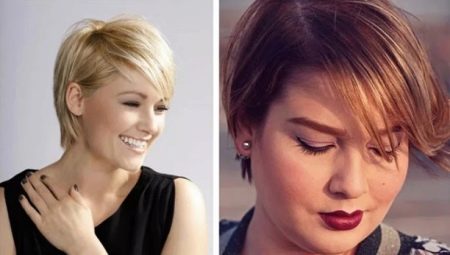 Pixie cut para sa mga napakataba kababaihan