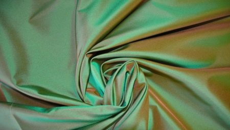 Taffeta: paglalarawan at mga katangian ng materyal