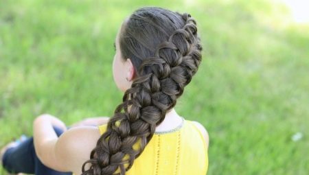 Mga variant ng braiding ng mahabang buhok