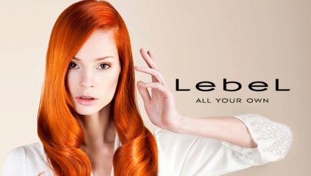 Lebel hair dye: mga uri at palette