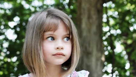 Mga trendy haircuts para sa mga batang babae 7-9 taon