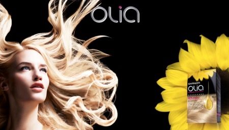 Nagtatampok ng hair dye Garnier Olia