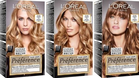Nagtatampok ang mga tina ng buhok ng L'Oreal Paris