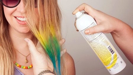 Spray-hair dye: mga tampok at subtleties ng pagpili