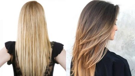 Thang cắt tóc cho tóc dài: tính năng và giống